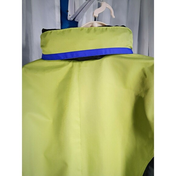Ski Jacket Size 10  Women's Snowboard  Green and Blue Insulated Hooded - Picture 4 of 13